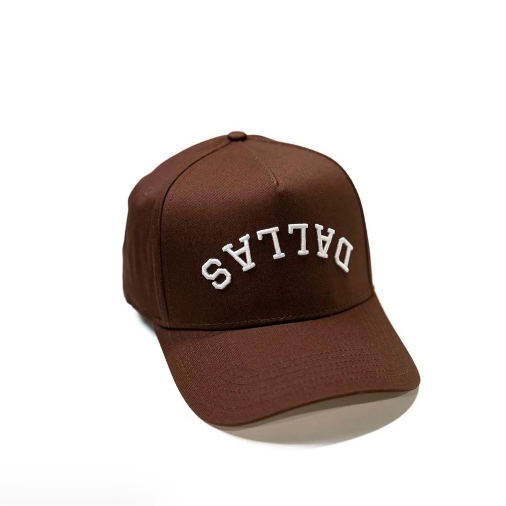 True Brvnd Dallas SnapBack  Brown with Cream.